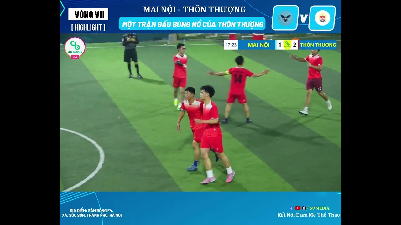 🔥 HIGHLIGHT 🔥⚽Mai Nội 2️⃣ – 7️⃣ Thôn Thượng