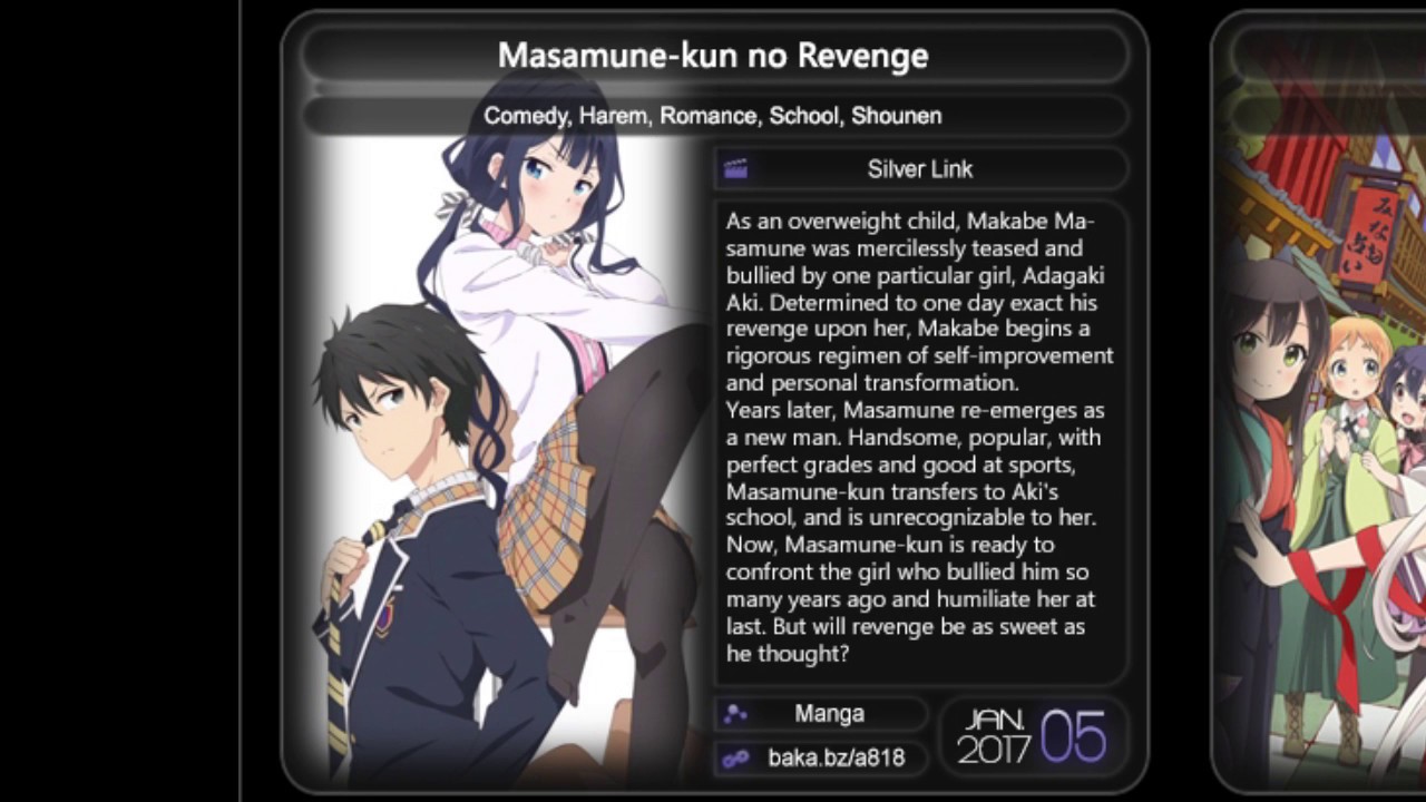 Riyoga's (Sort of) Guide to Winter 2016/2017 Anime [Part 1 of 3]