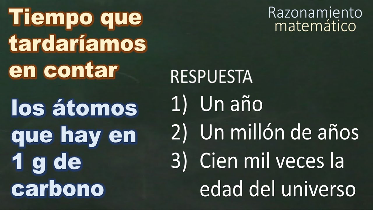 Problema de razonamiento matemático. Matemáticas Básicas.
