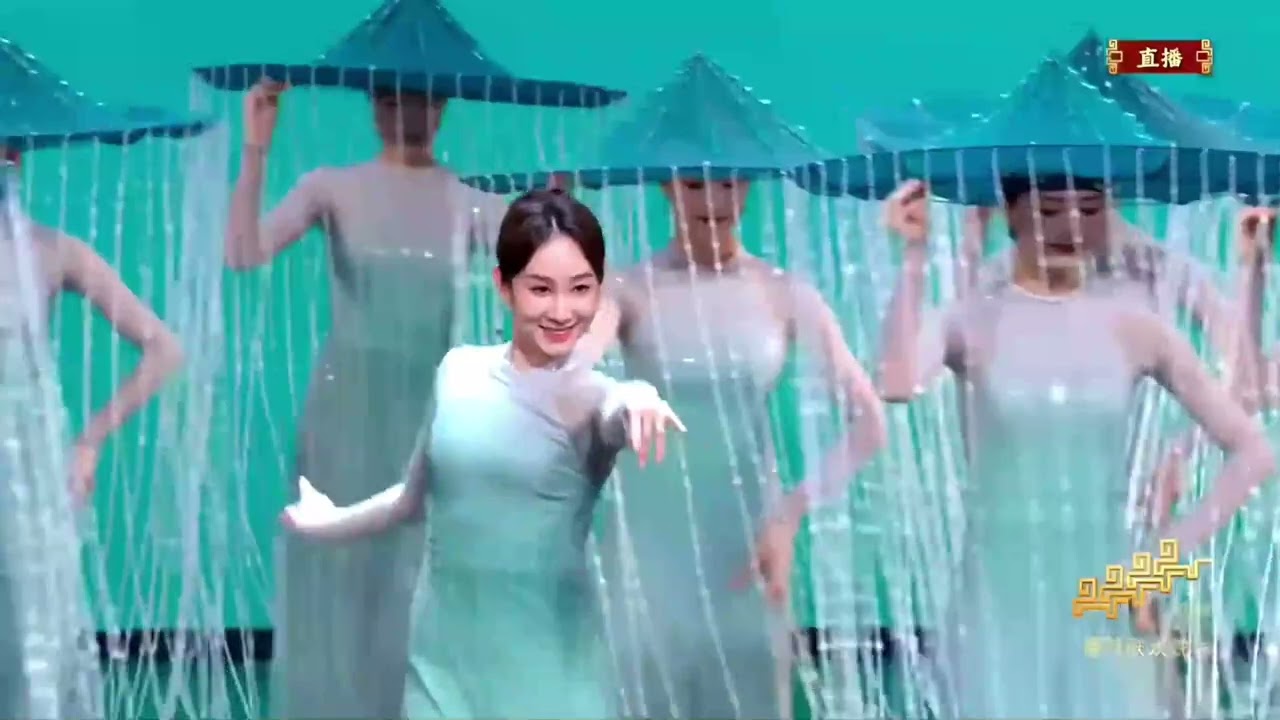 孟庆旸《喜雨》  喜雨一滴 泽润山河 一舞动容万物迎新 Spring Festival Gala Dance, Jiangnan Dance, Joyful Rain
