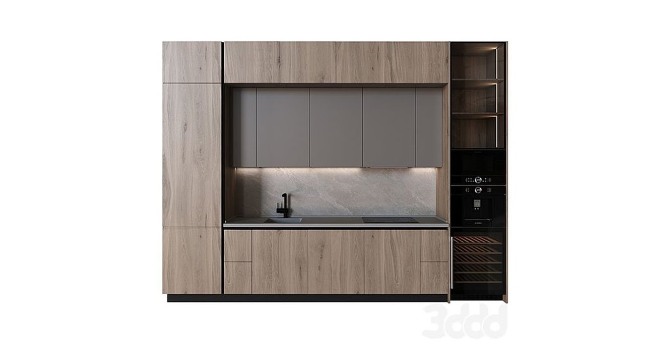 3ds MAX ile mutfak modelleme