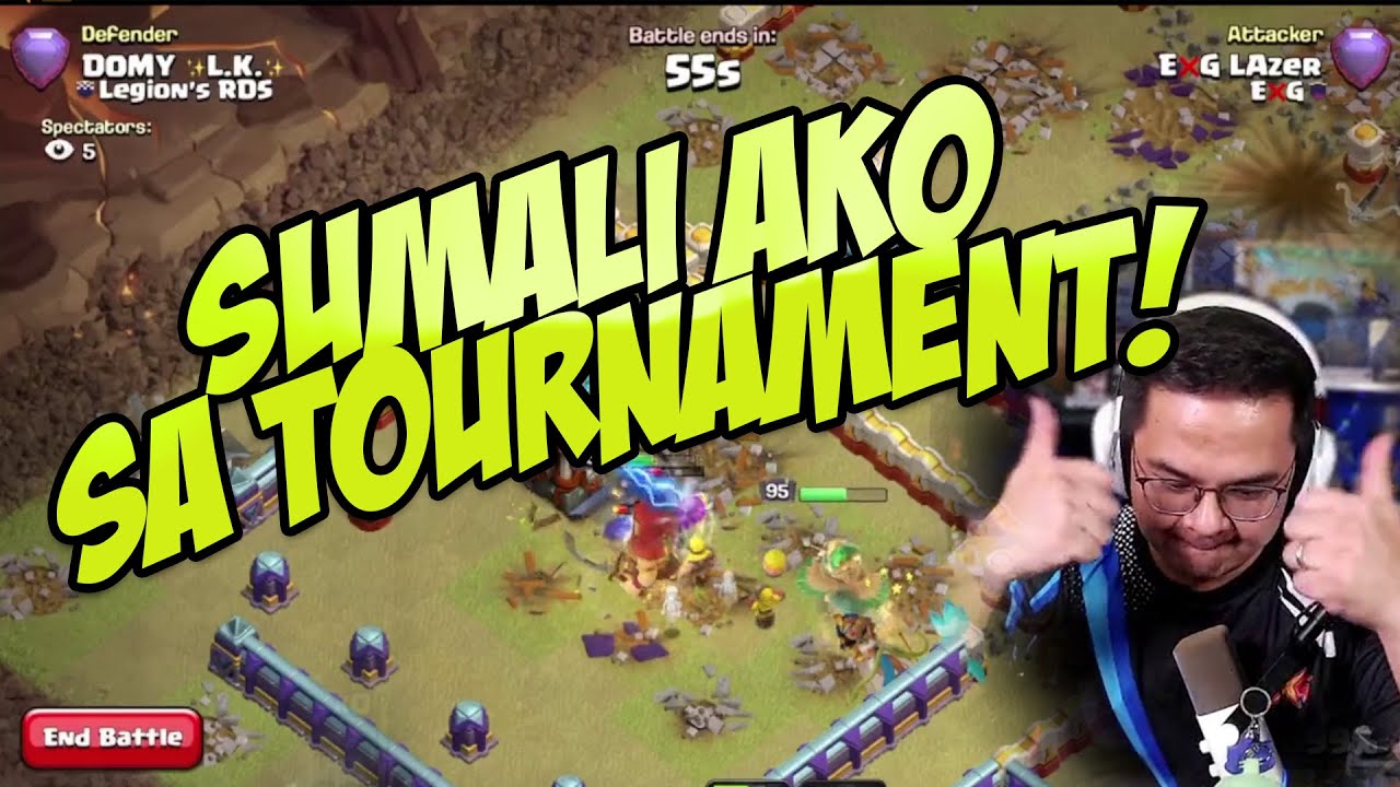 1st Attacker Pressure is REAL! EXG eSports vs Legion DRS Liberty Bowl - Clash of Clans [Filipino]