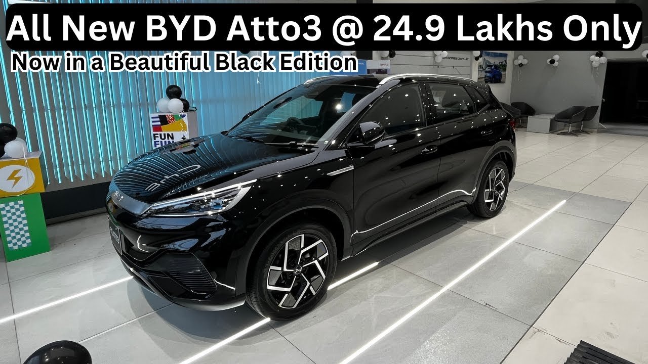 Game Over for MG ZS EV? | BYD ATTO 3 @.24.99 lakhs | Cosmos Black Edition |