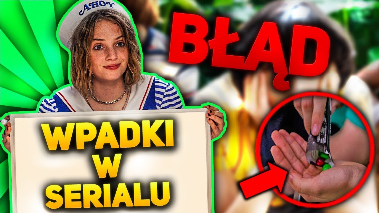 WPADKI W SERIALU STRANGER THINGS!