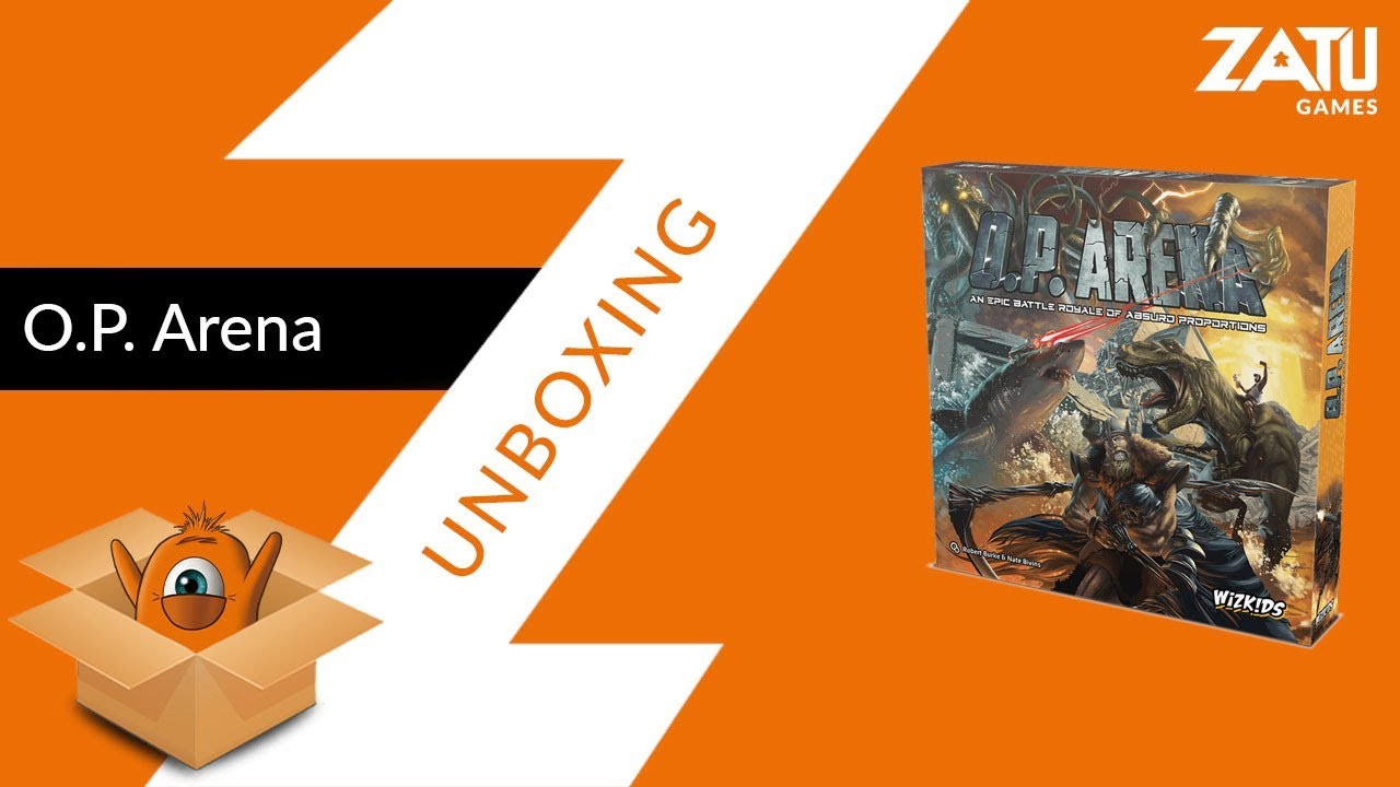 O.P. Arena Unboxing