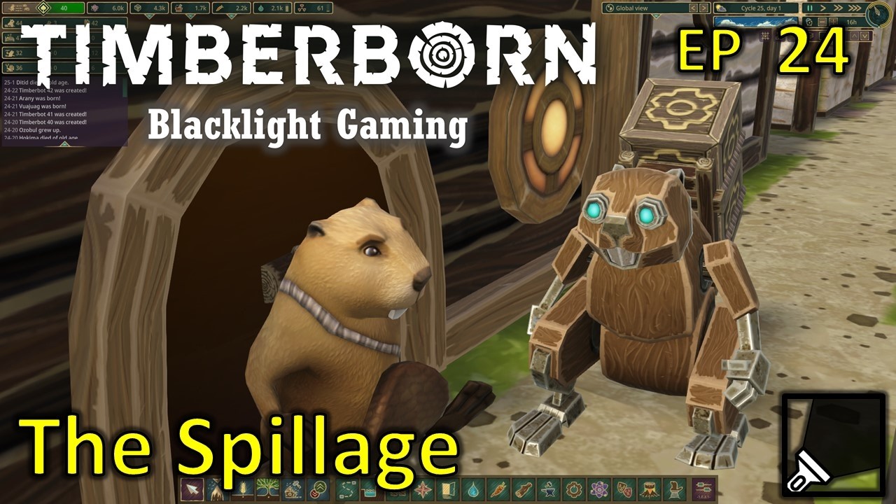 【Timberborn Experimental 1.0】 The Spillage Gameplay Episode 24