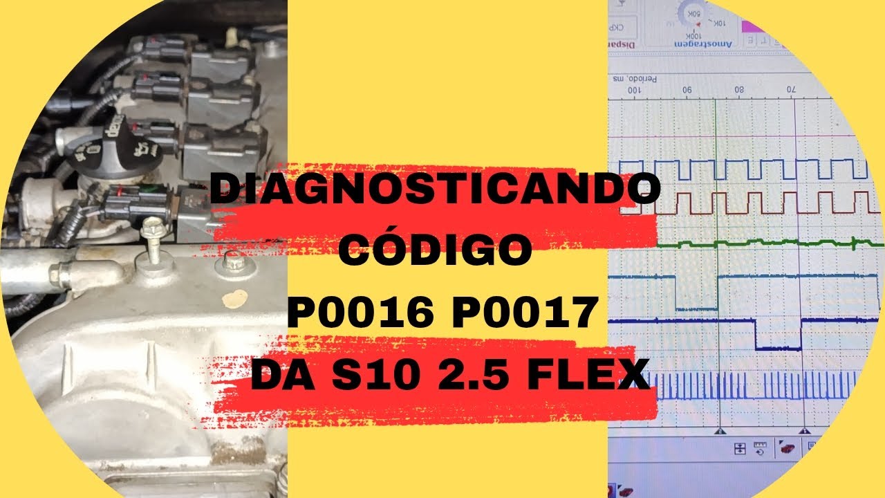 S10 2.5 flex falha P0016 fora do ponto por perda de pressão do óleo motor.