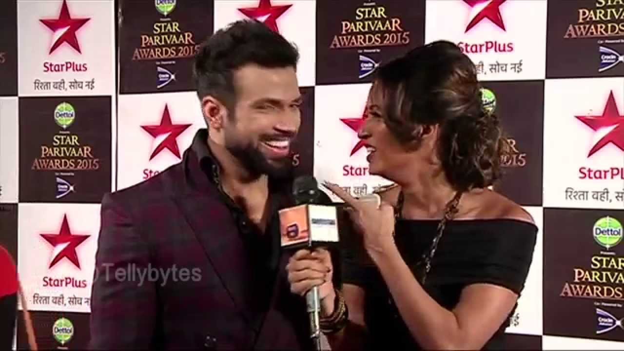 Rithvik and Asha at Star Parivaar Awards 2015