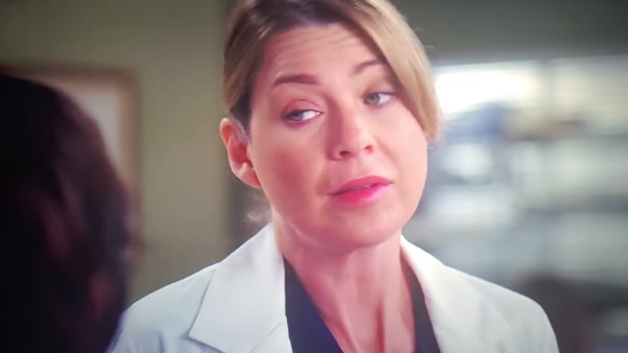 Grays Anatomy Meredith Steals from Bailey funny scene. 