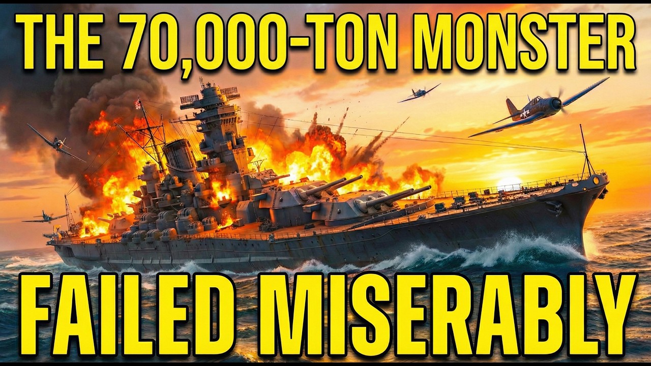 Yamato: Japan’s 70,000-Ton Monster That Failed Miserably