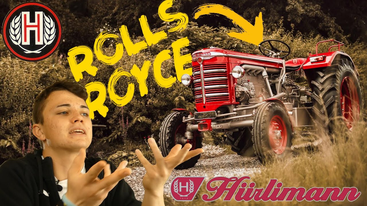 HURLIMANN - STORIA della ROLLS ROYCE dei trattori
