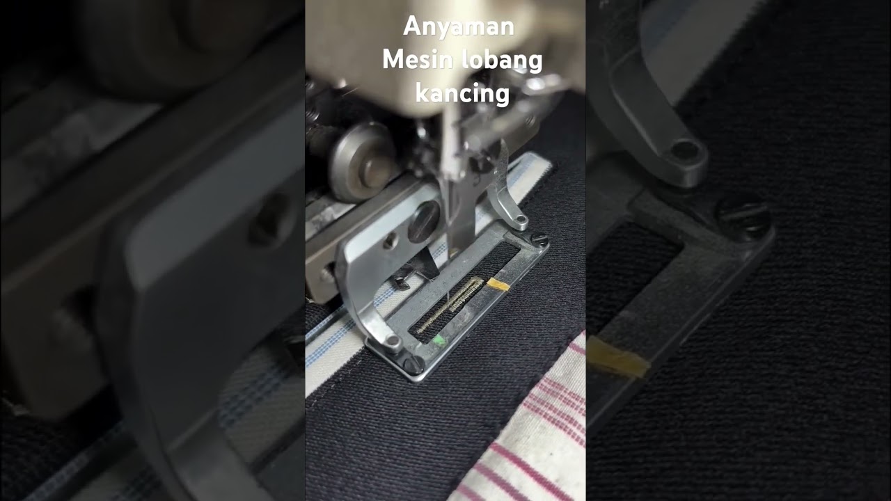 anyaman mesin lobang kancing sangat bagus sekali #mesinjahitsinger #machine