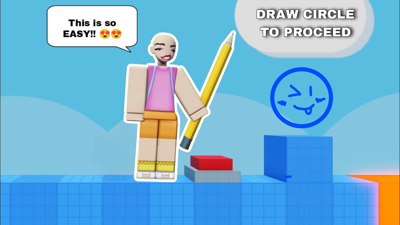 ROBLOX DOODLE ОББИ! ✏️