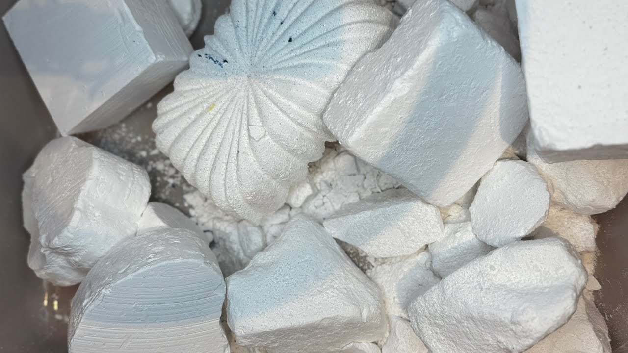 Variety Fresh Blocks Bin | Gym Chalk Crush | Chalk Art  | ASMR