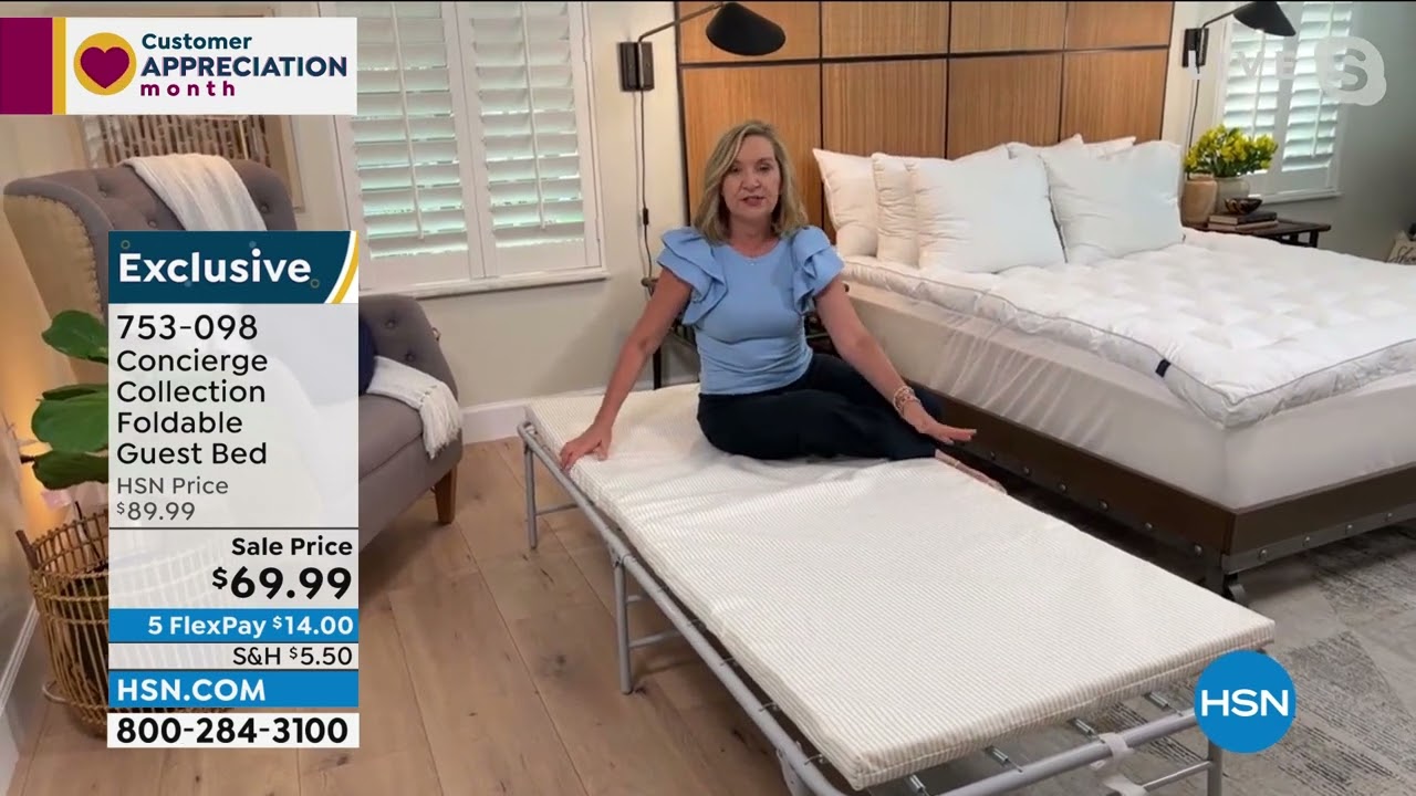 Concierge Collection Foldable Guest Bed