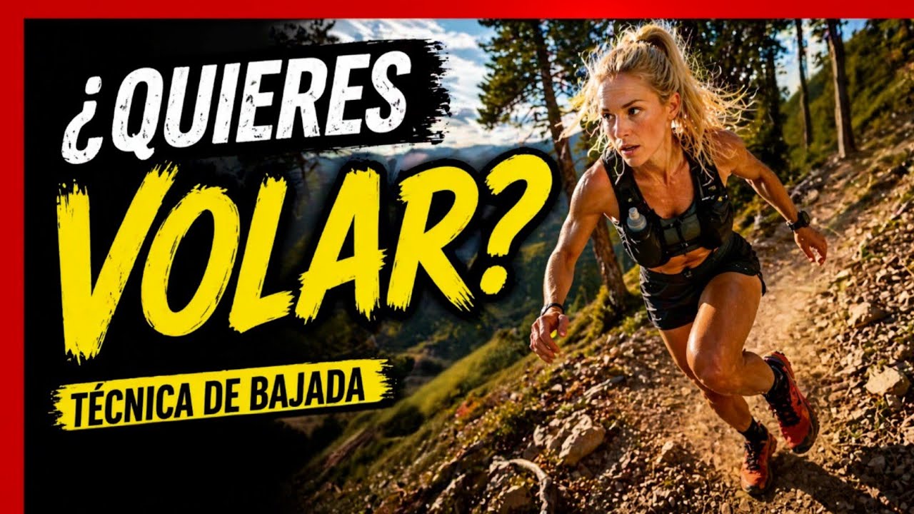 3 consejos CLAVE para tus BAJADAS T&Eacute;CNICAS trail running🙂[Correr por monta&ntilde;a]☝C&oacute;mo mejorar