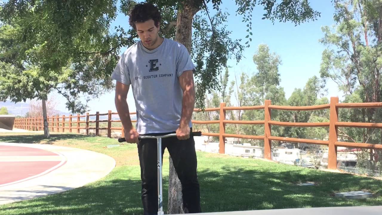 HOW TO BUTTERCUP ON A SCOOTER with STEPHEN GARLATTA