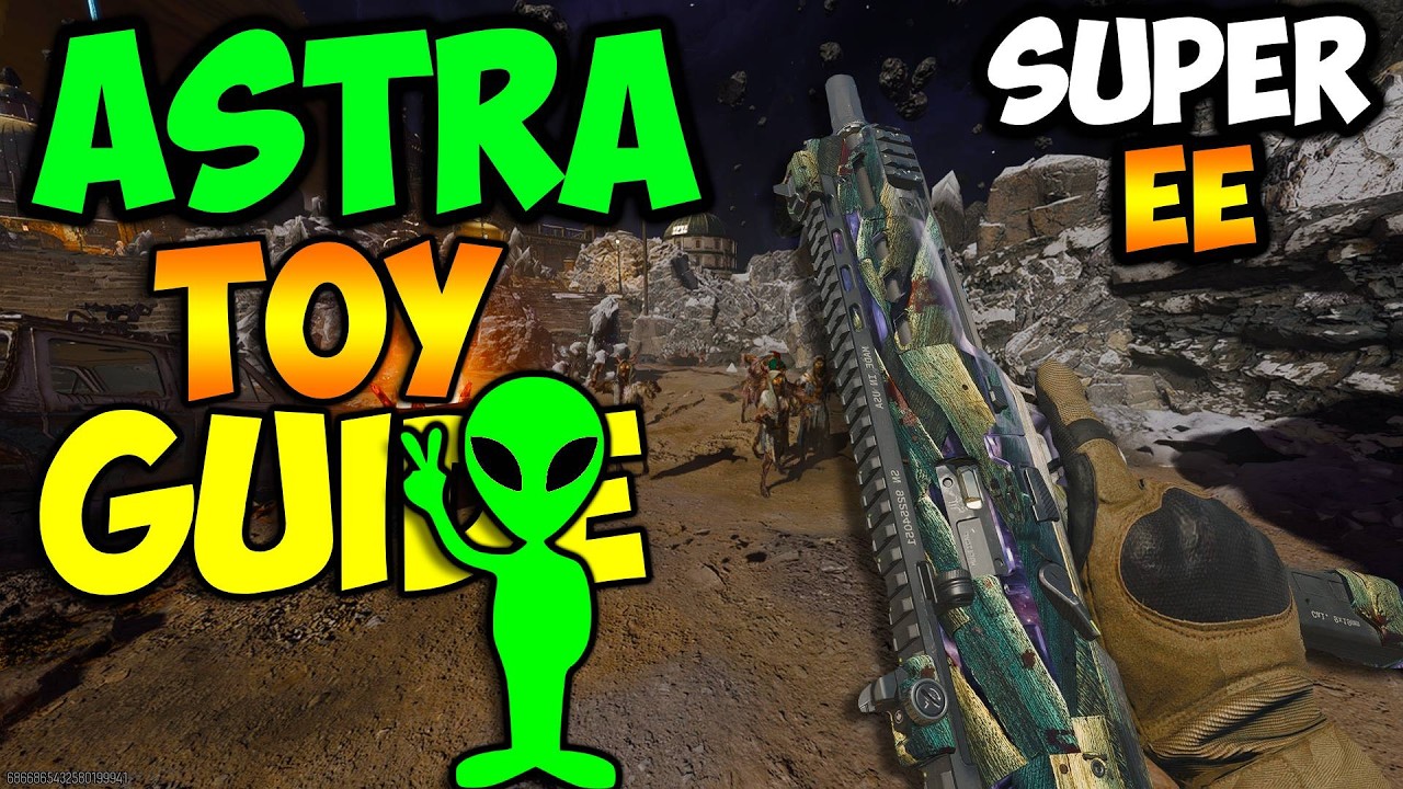 Гайд по СУПЕР ПАСХАЛКЕ &laquo;ИГРУШКА&raquo; инопланетян Astra Malorum! (BO7 Zombies)