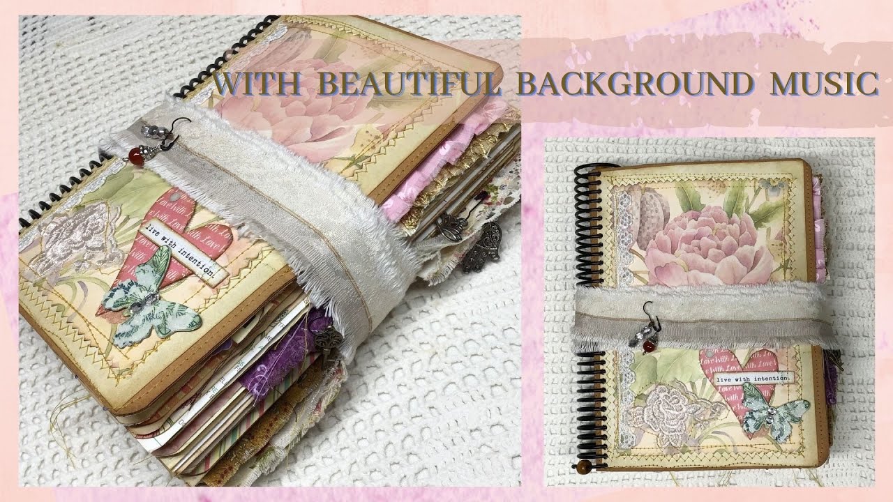 (SOLD) Live With Intention, A Spiral Bound Journal Flip Through