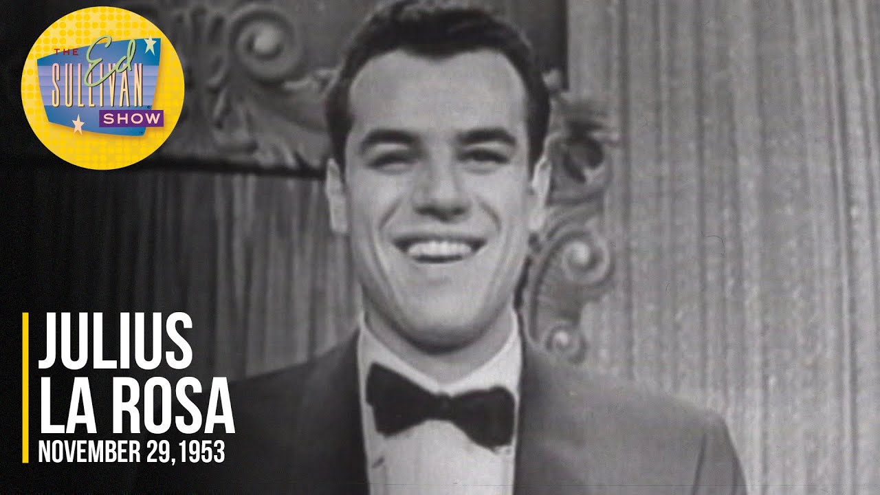 Julius La Rosa "Thou Swell" on The Ed Sullivan Show