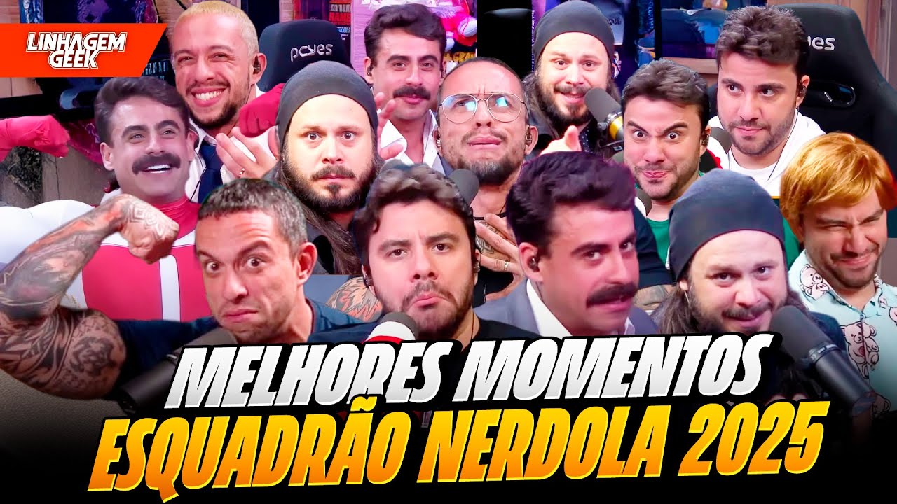 MELHORES MOMENTOS ESQUADRÃO NERDOLA 2025
