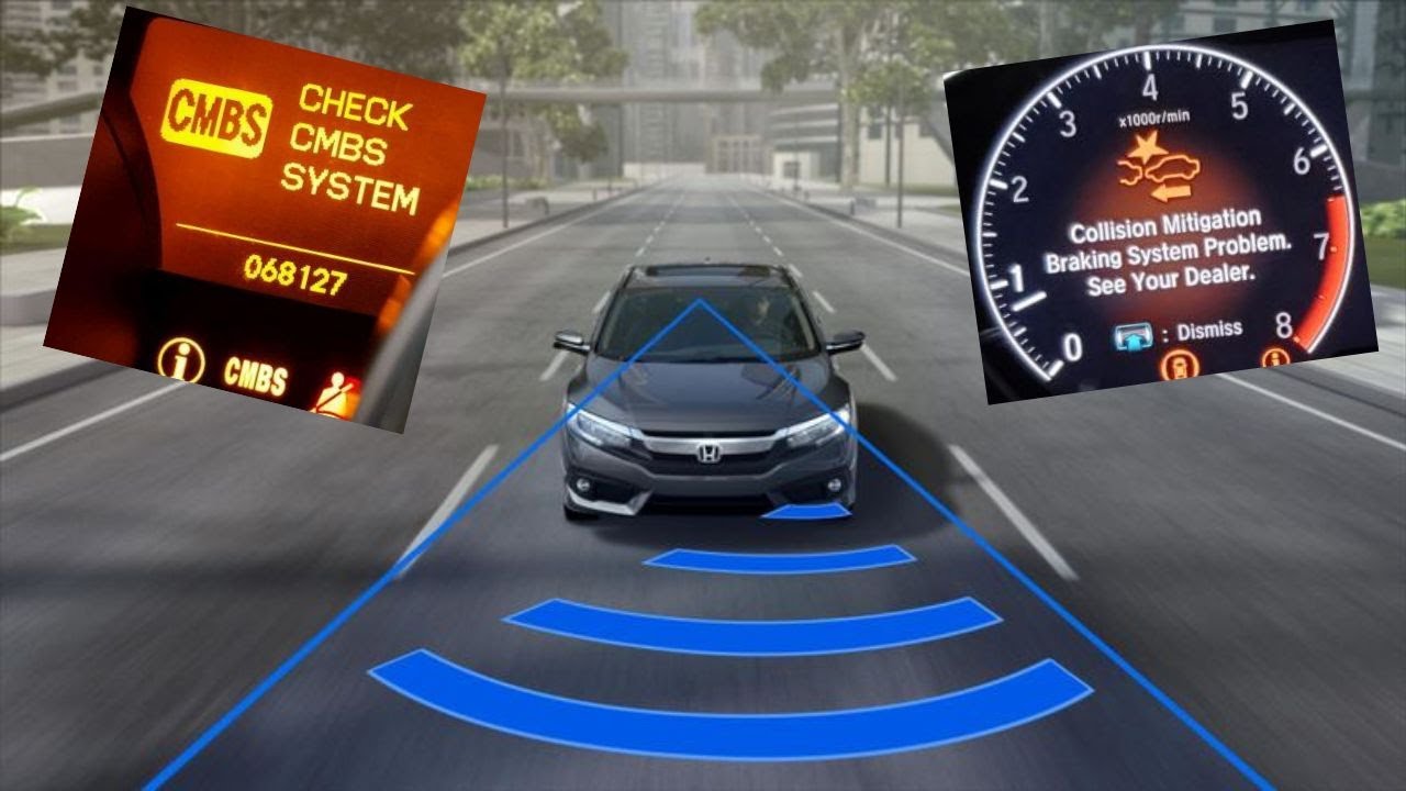 Предупреждение о проблеме с CMBS в автомобилях Honda/Acura. Что это?