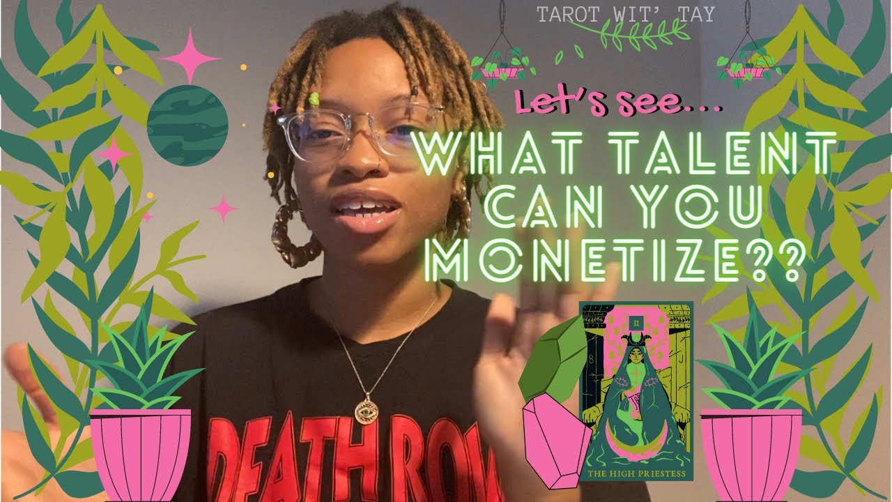 💲💸pick a card💸💲 the hobby, talent or skill you can monetize...
