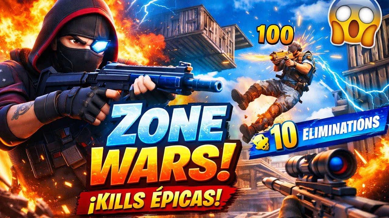 Zone Wars en su Máximo Nivel 😈 | Kills Tryhard Sin Parar