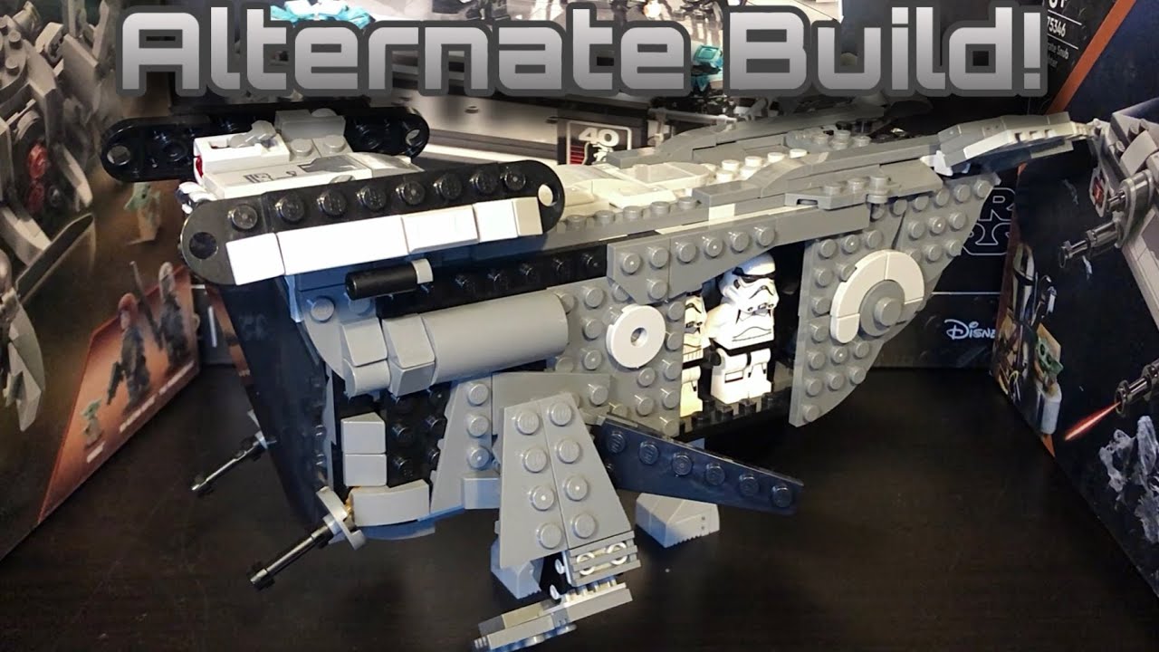 Lego Star Wars 75346 and 75361 Imperial Patrol Gunship Alternate Build!