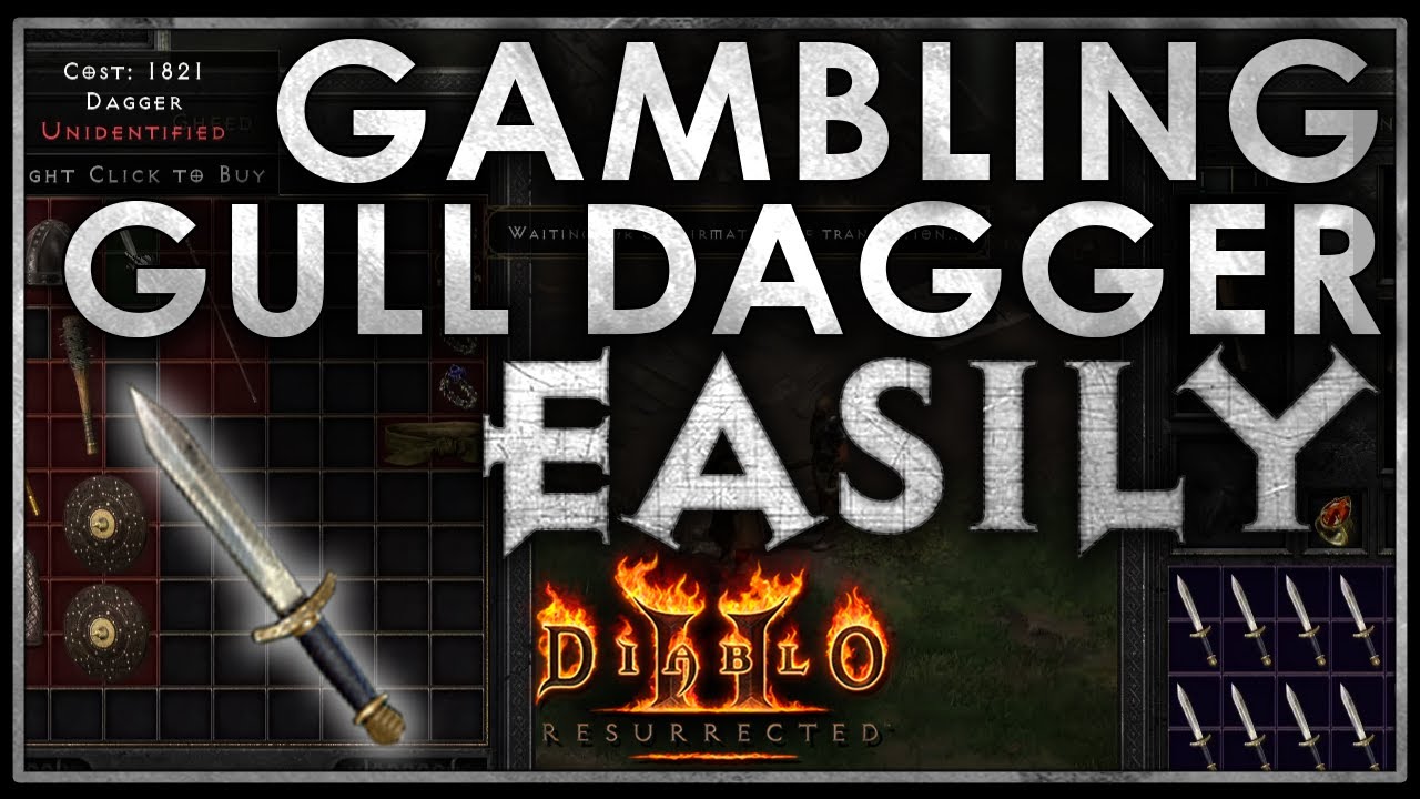HOW TO GAMBLE - GAMBLING GULL DAGGER EASILY!!