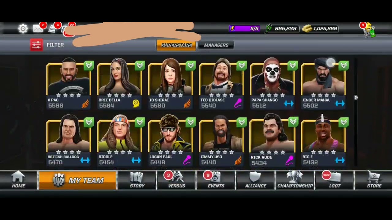 WWE MAYHEM MODES ARE AVELABLE ~Loot Cases - Unlock any loot case & Rosters inour acc. #wwemayhem