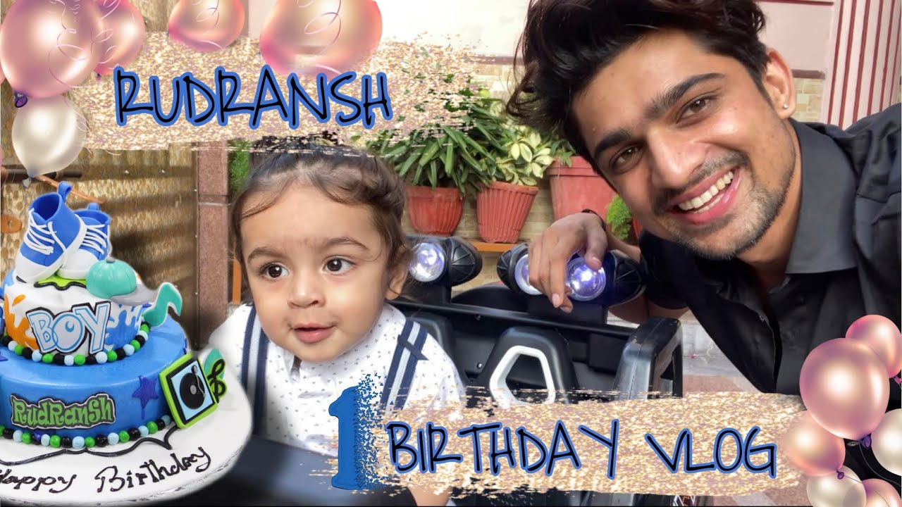 RUDRANSH FIRST BDAY VLOG 🎂 🎉/ ABHISHEK KUMAR