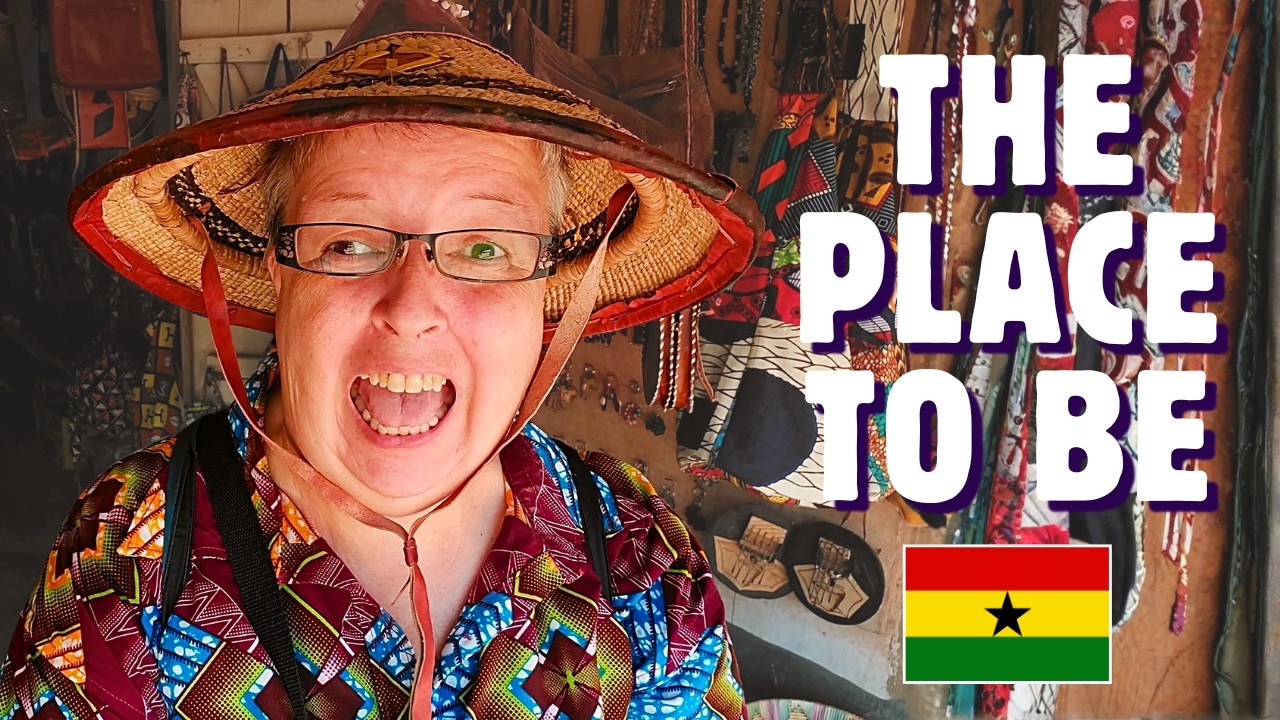 Exploring Ghana's Coolest Art Market!
