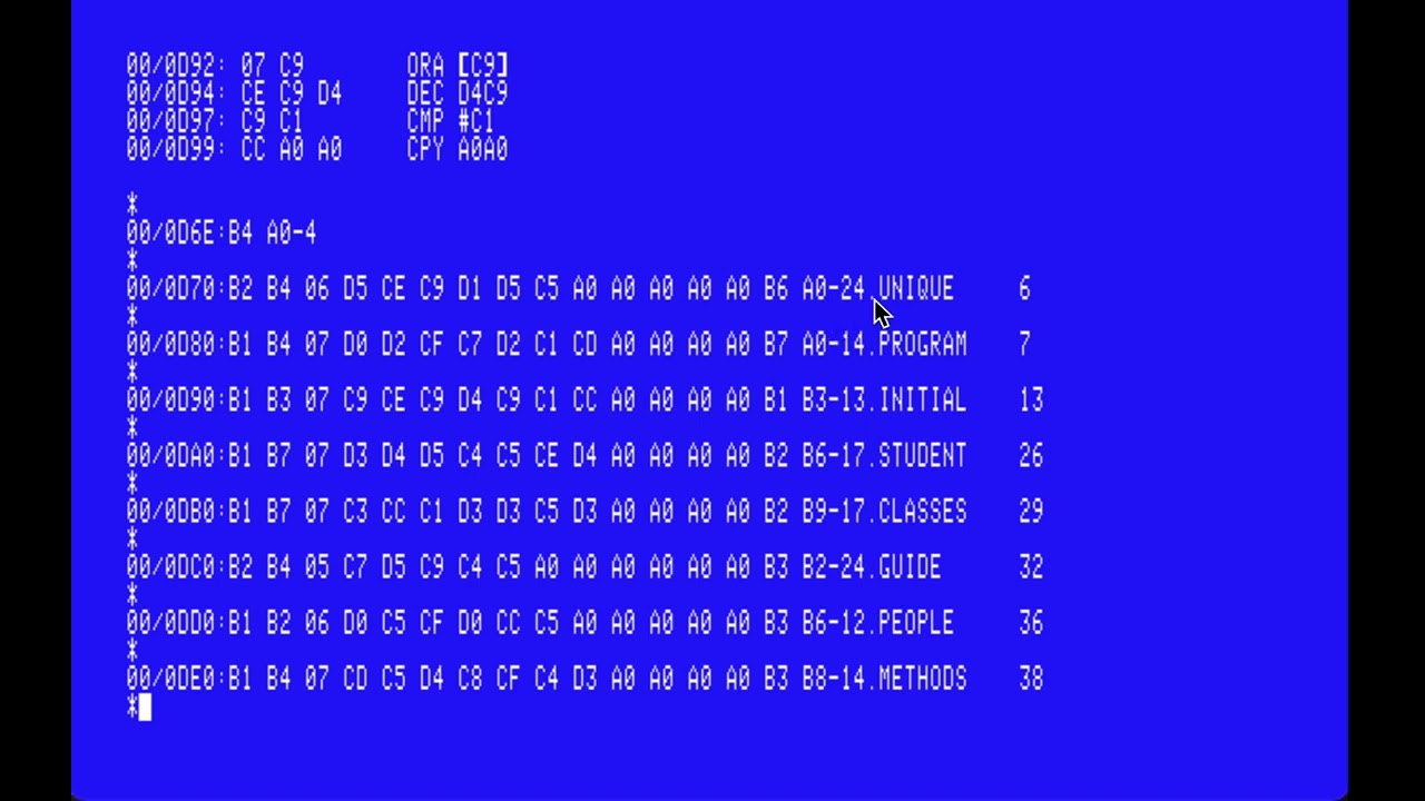 Apple II Cracking Senses XI - Studymate