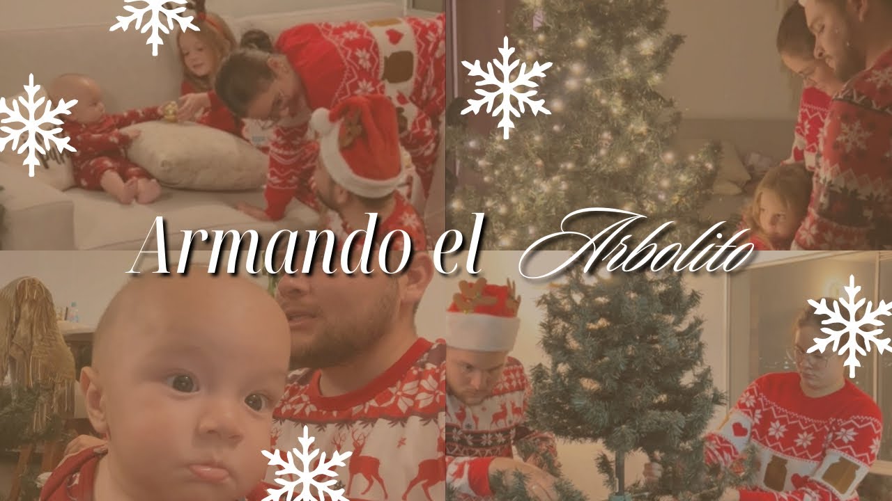 Armamos el arbolito en familia 🎄✨ | Estefany V 