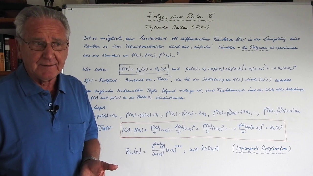 Folgen und Reihen 6: Taylorreihen (1)