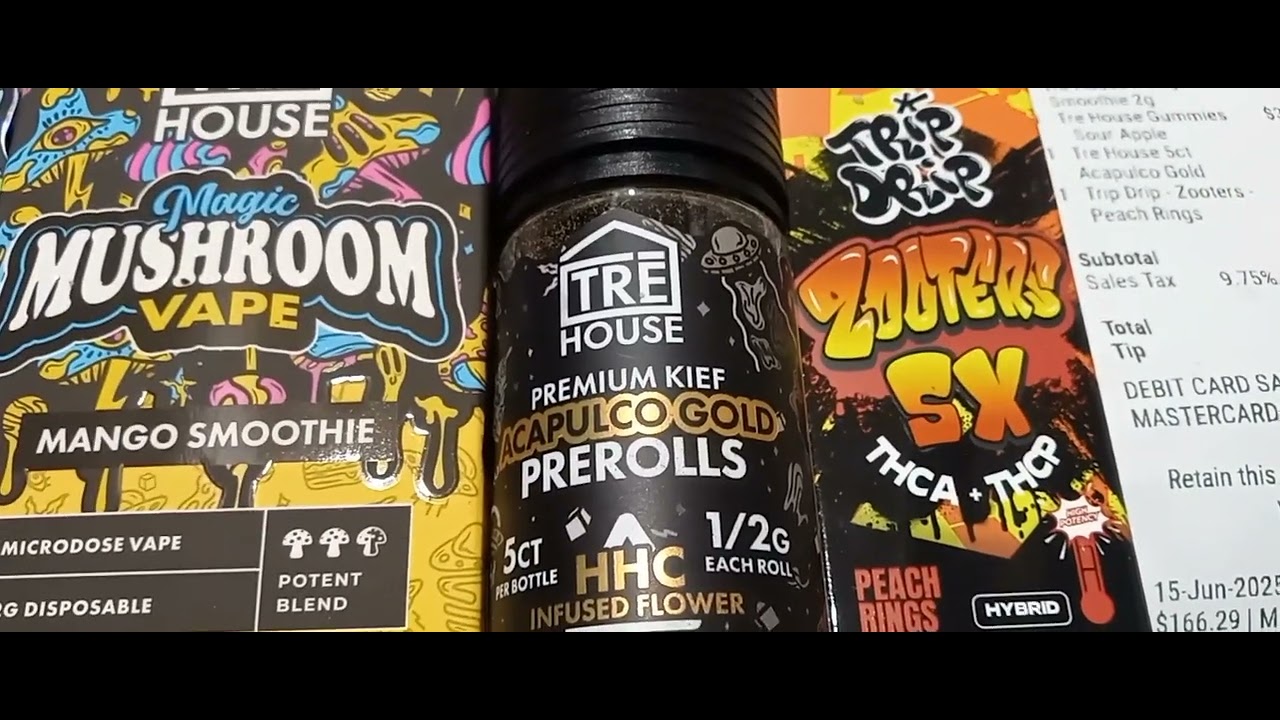 TRE House Magic Mushroom Trip Drip THCA L.A. $166 Fun :) ²⁰²⁵