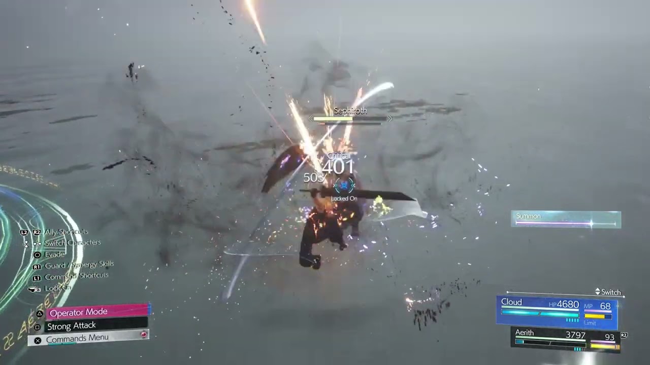 Styling on Sephiroth.
