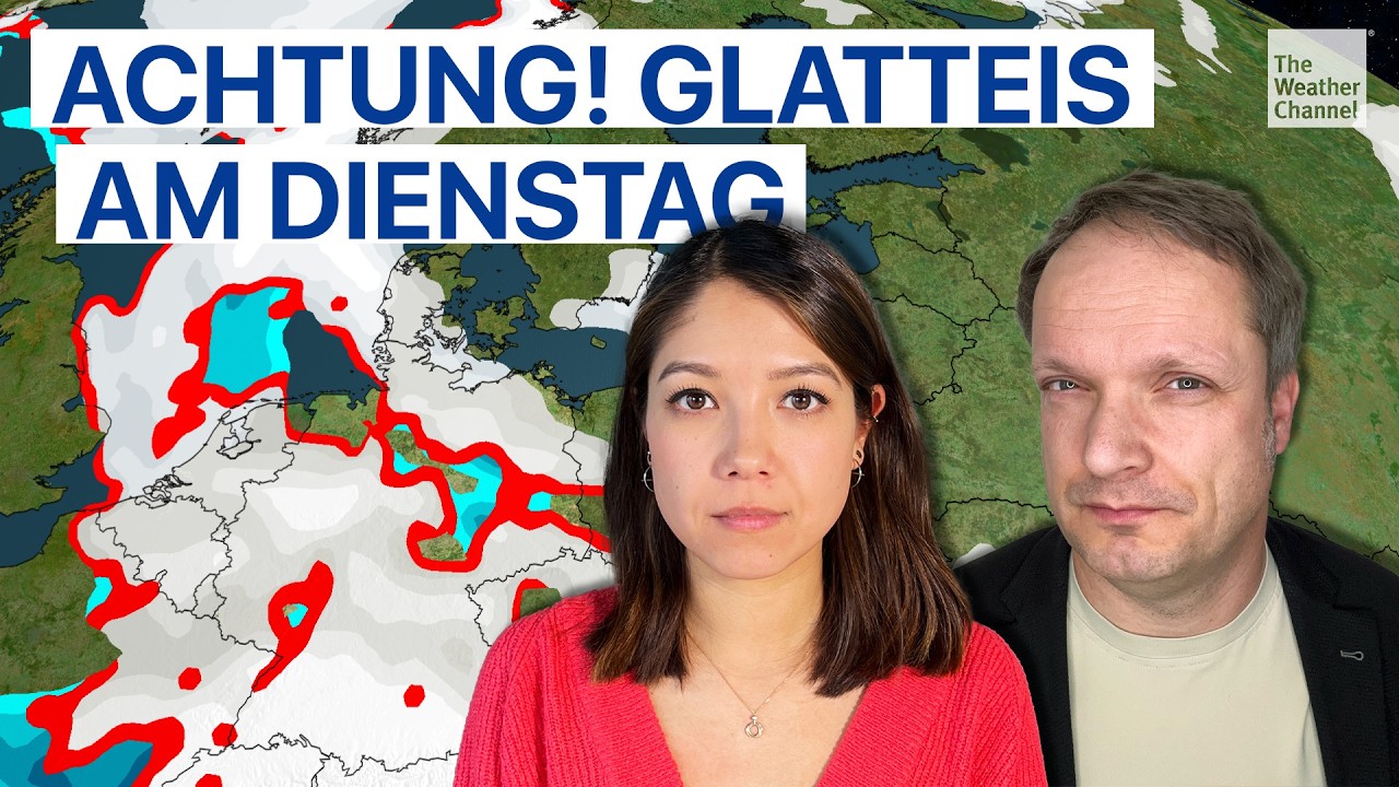 Glättelage am Dienstag – wo es jetzt gefährlich wird