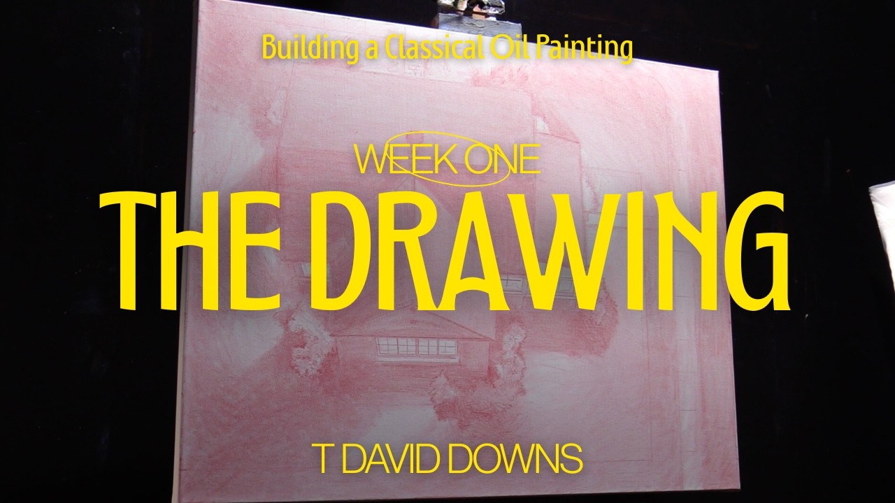Classical Oil Painting From Scratch | Week 1: The Drawing Process