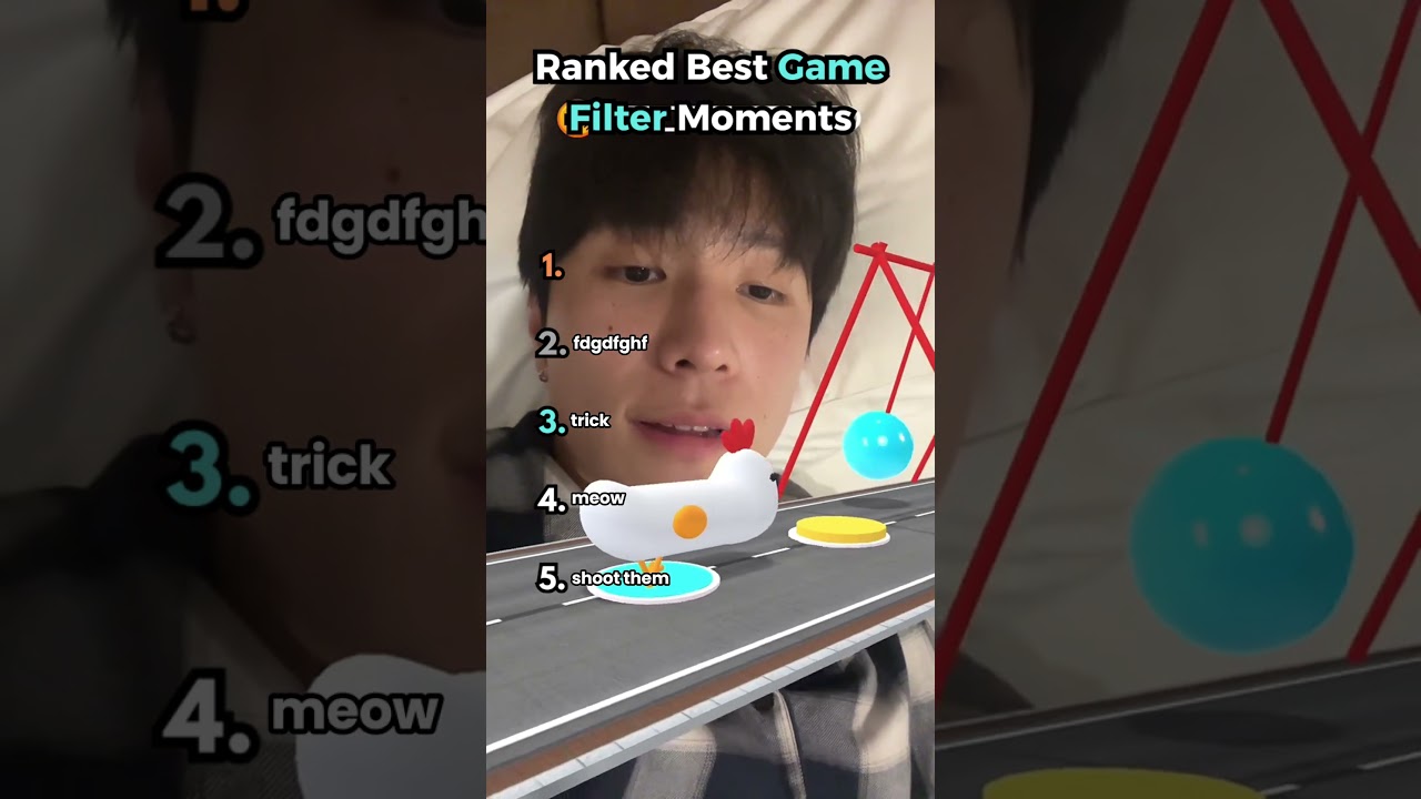 Top 5 Ranked Best Game Filter Moments | Viral Game Filter Compilation #shorts #ranked