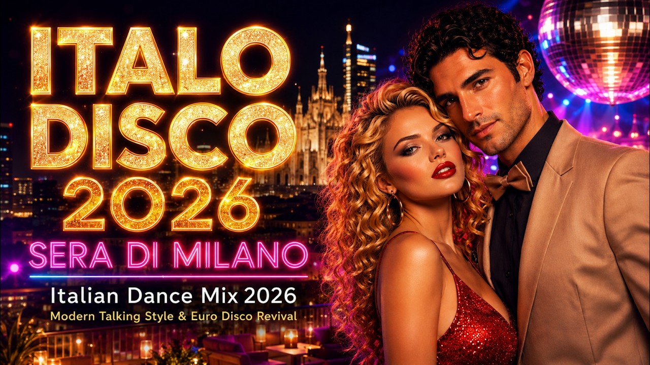 Italo Disco 2026 &bull; Sera Di Milano | Italian Dance Mix 2026 | Modern Talking Style & Euro Disco