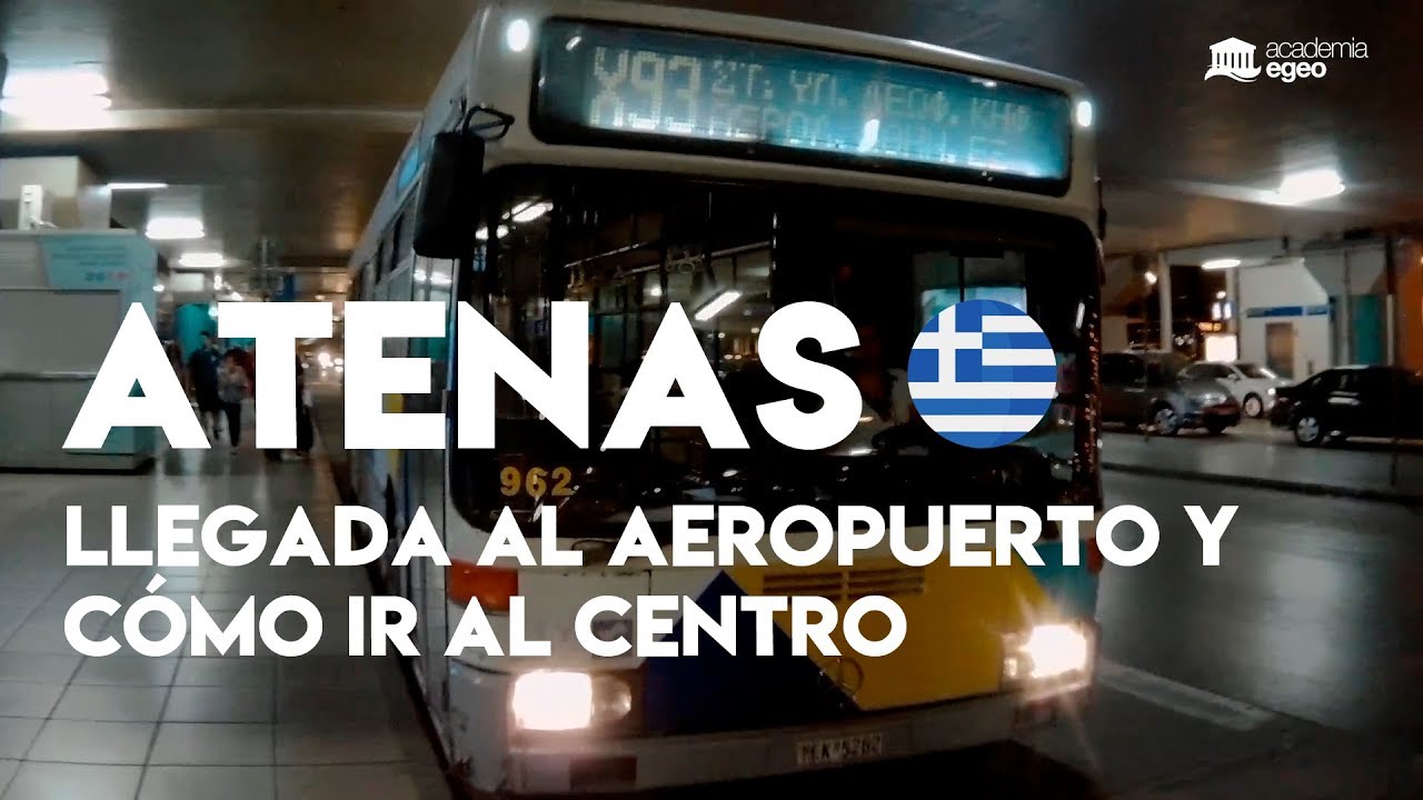 ATENAS: Llegada al aeropuerto y cómo ir al centro