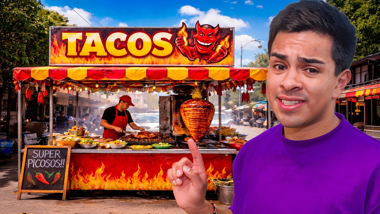 Los TACOS más PICOSOS de CDMX
