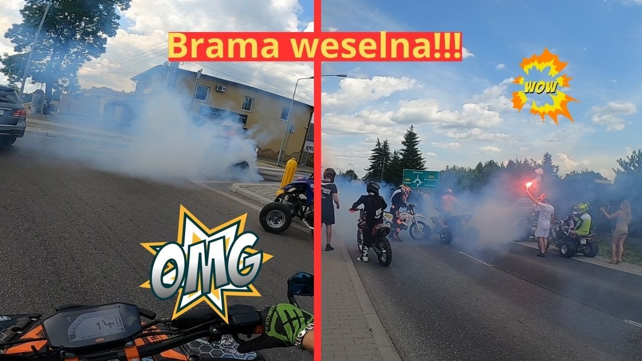 Obstawa motocyklowa  | Zawodnik się żeni