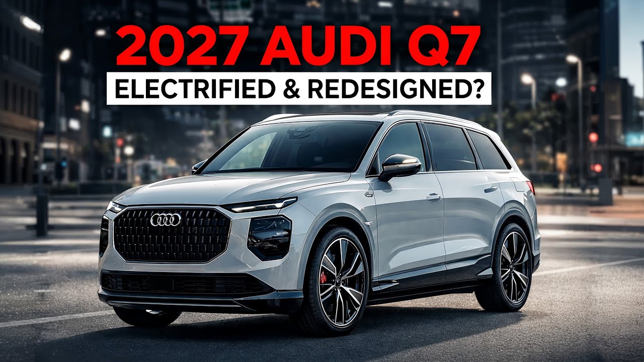 Разъяснение слухов об Audi Q7 2027 года — электрифицированный двигатель, новые технологии и смелы...