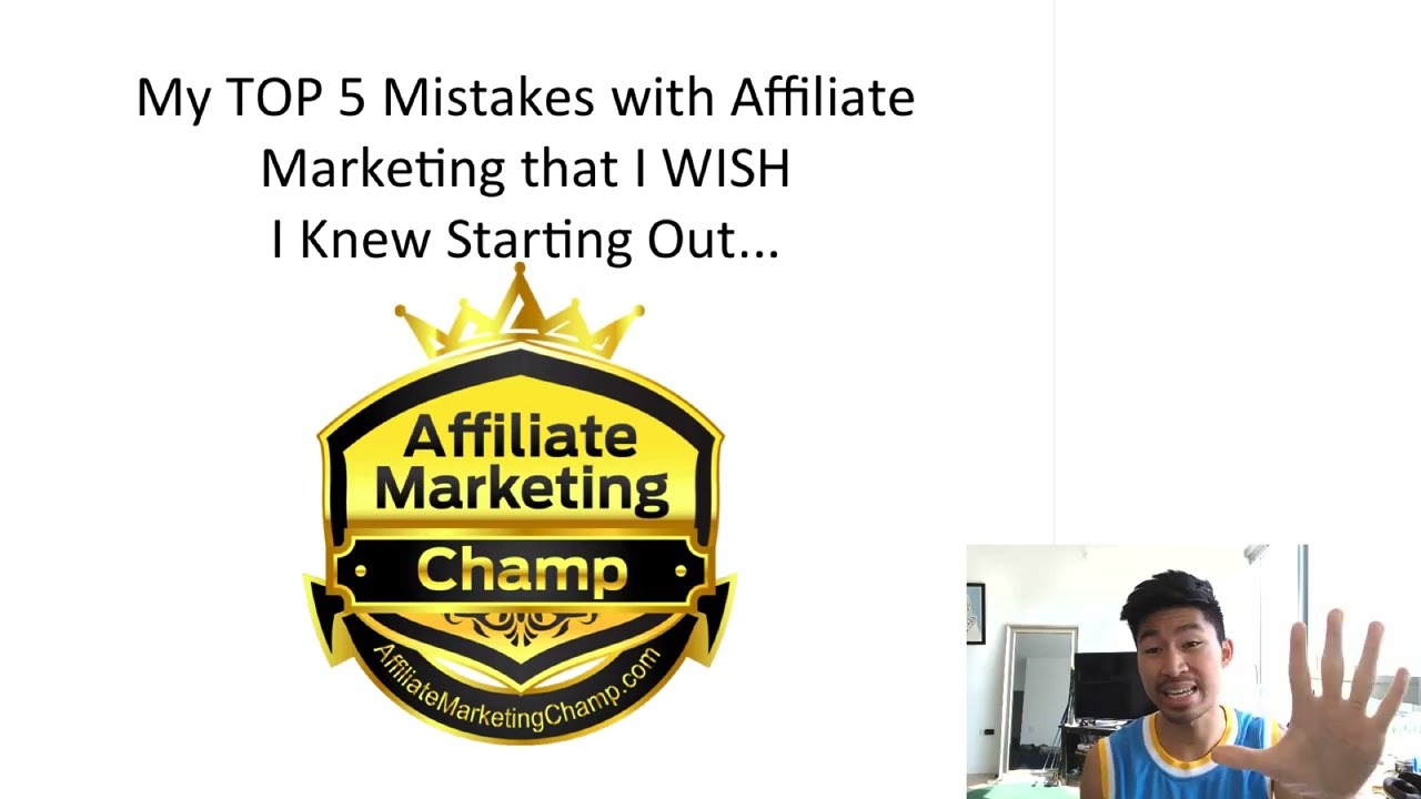 10My TOP 5 MISTAKES with   Affiliate Marketing CHAMP by Odi Productions