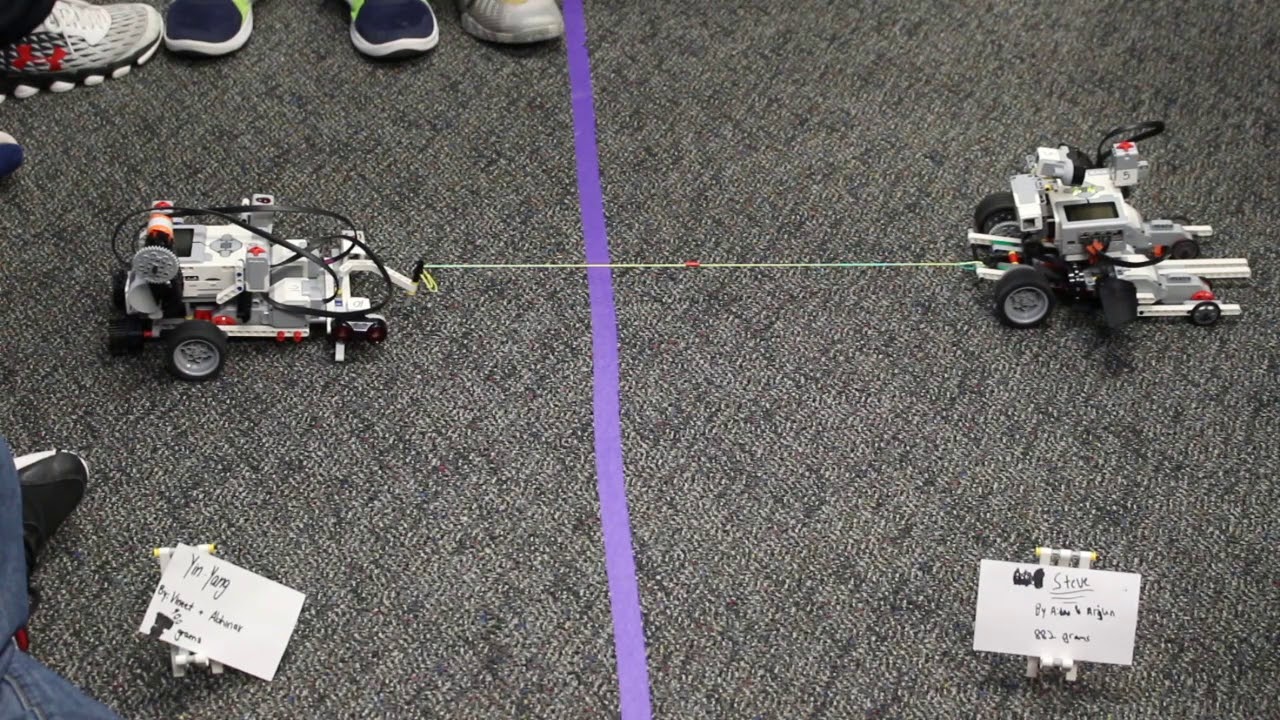 VMS Period 1 EV3 Tug-of War Robots 2018