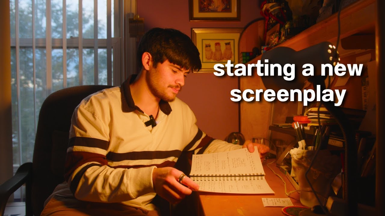 writing my first feature screenplay | writing a feature script | week 1