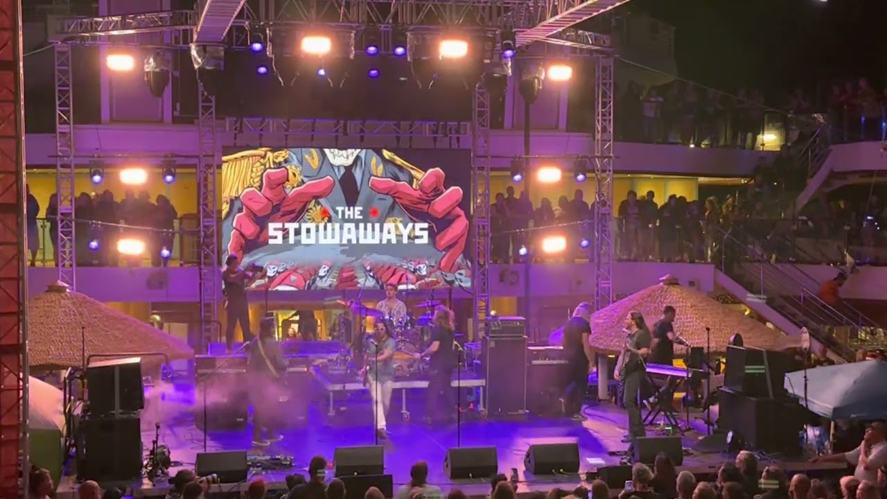 ShipRocked 2023 - The Stowaways - 1st Full Set on the Deck Stage.